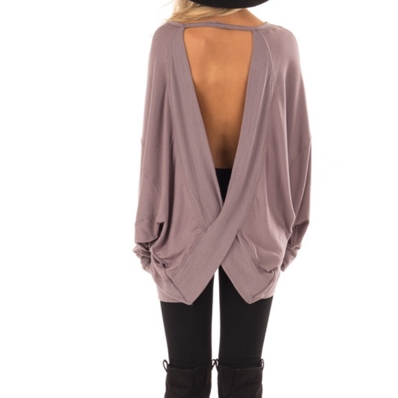 Midnight Long Batwing Sleeve Top - Picture 8 of 8